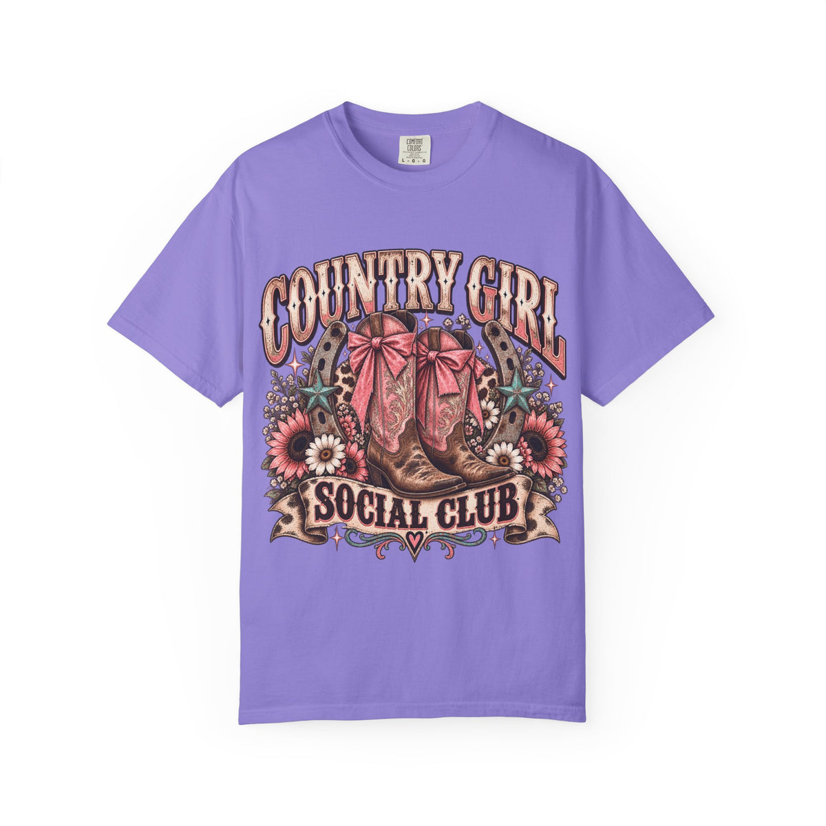 🎀 Country Girl Social Club — Western T-Shirt

Welcome to the Country Girl Social Club. 🤠🎀🤎