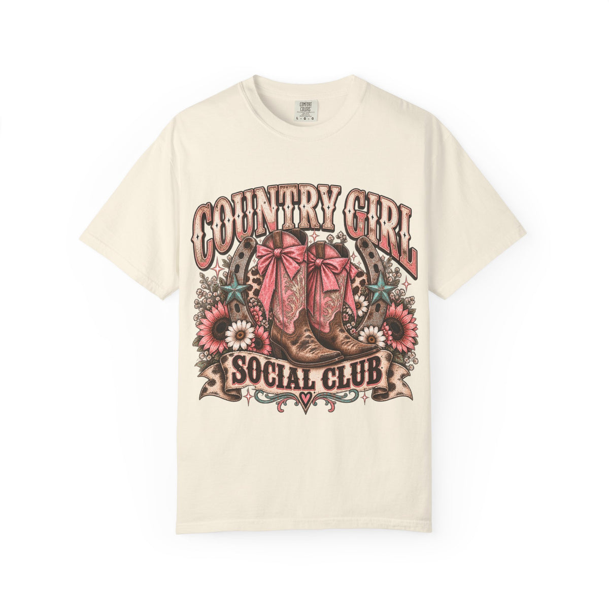 🎀 Country Girl Social Club — Western T-Shirt

Welcome to the Country Girl Social Club. 🤠🎀🤎