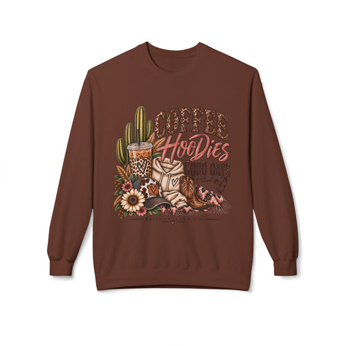 Coffee, HooDieS & Good Days Crewneck Sweatshirt