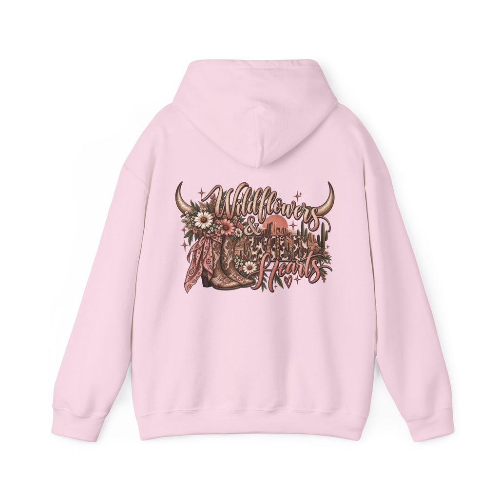 Wildflower Cowgirl Western Sweatshirt | Floral Cowboy Boot Crew