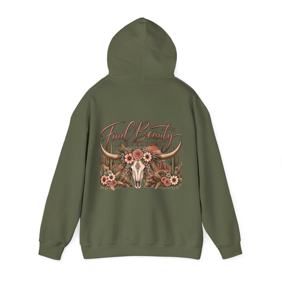 Find Beauty in Everyday Western Hoodie 🌵🤎