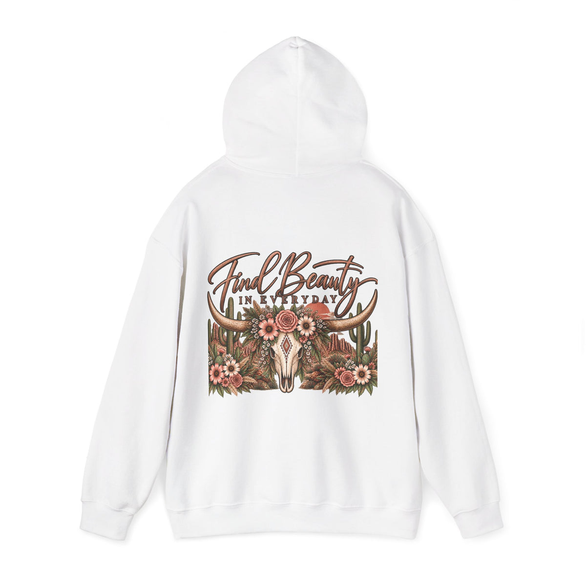 Find Beauty in Everyday Western Hoodie 🌵🤎