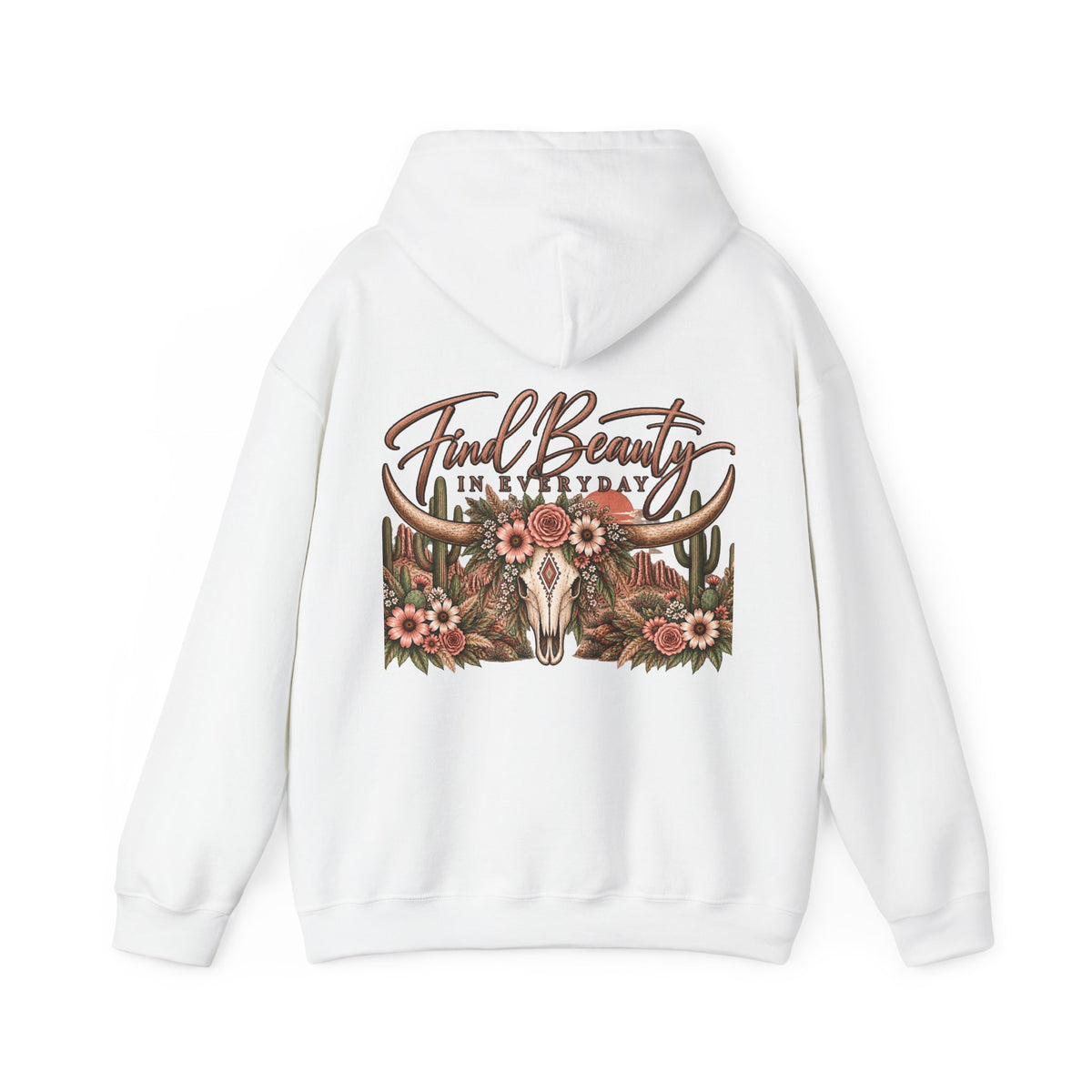 Find Beauty in Everyday Western Hoodie 🌵🤎