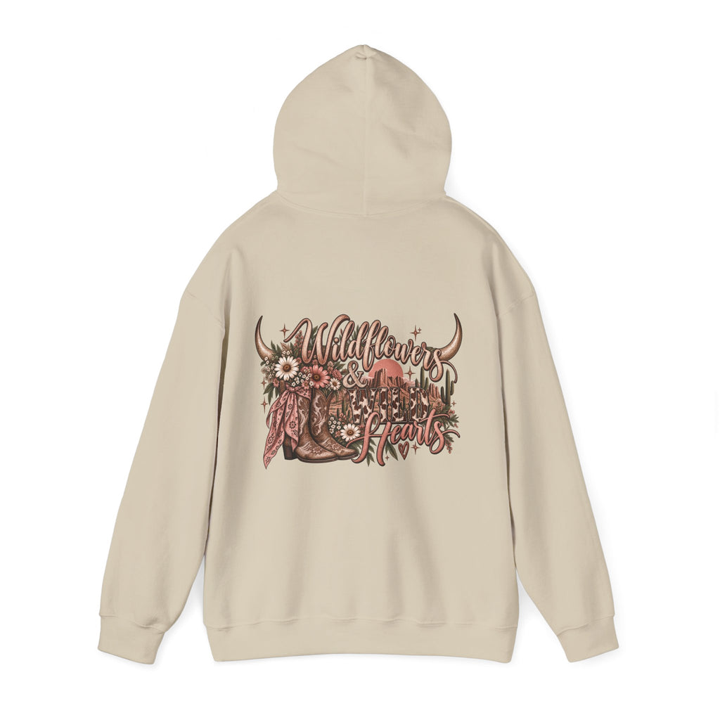 Wildflower Cowgirl Western Sweatshirt | Floral Cowboy Boot Crew