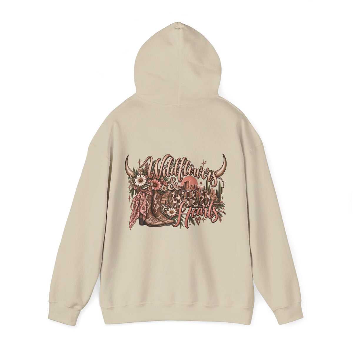 Wildflower Cowgirl Western Sweatshirt | Floral Cowboy Boot Crew