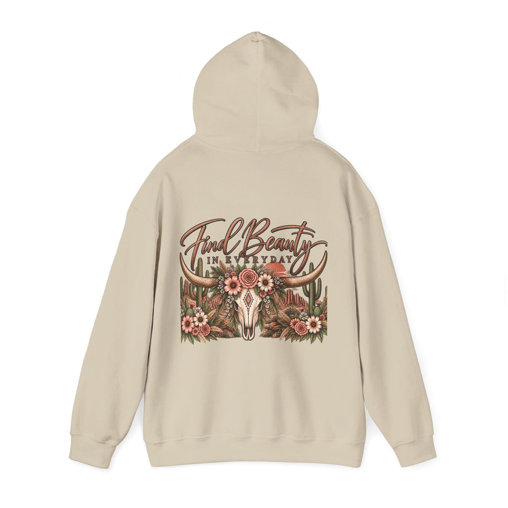 Find Beauty in Everyday Western Hoodie 🌵🤎