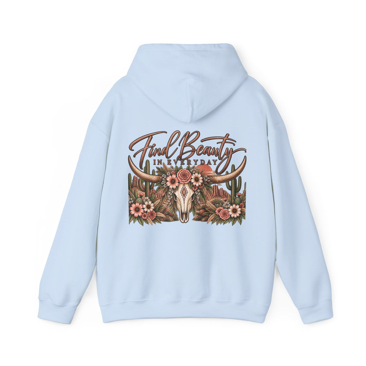 Find Beauty in Everyday Western Hoodie 🌵🤎