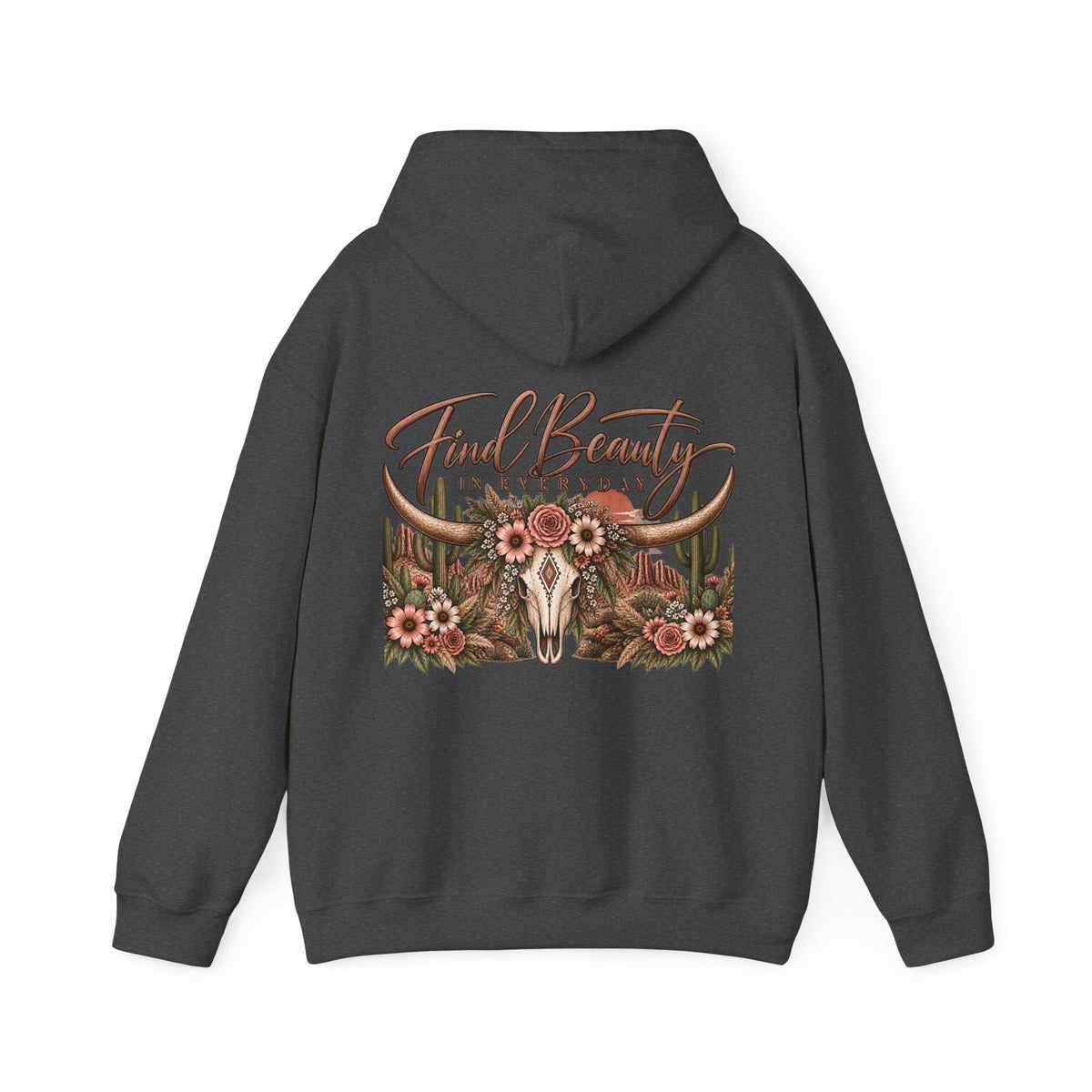 Find Beauty in Everyday Western Hoodie 🌵🤎