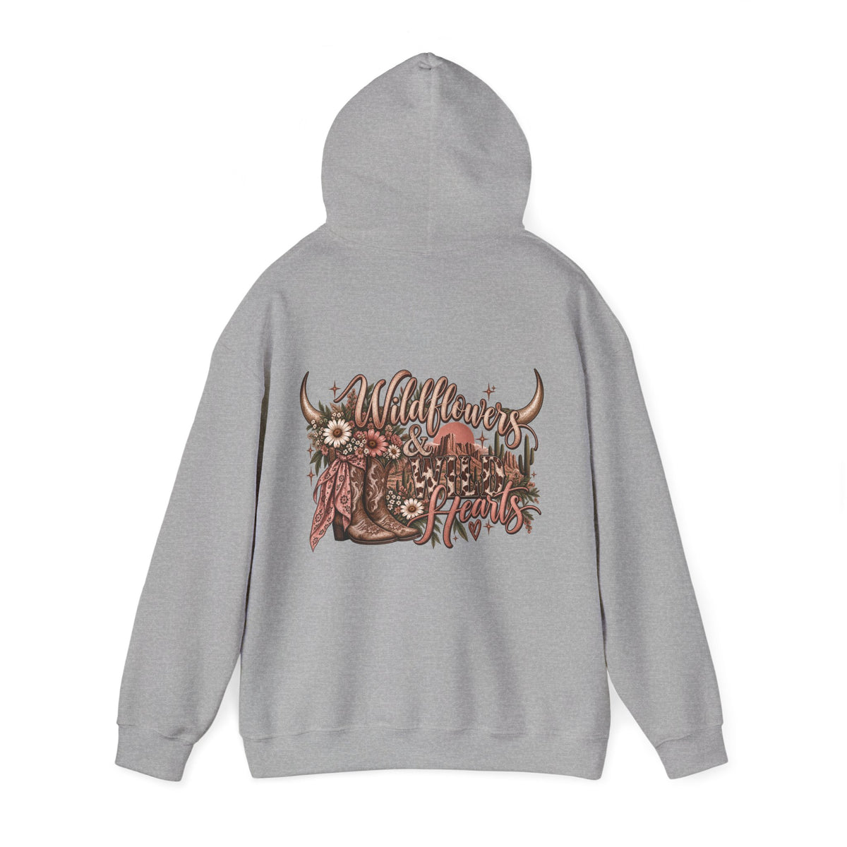 Wildflower Cowgirl Western Sweatshirt | Floral Cowboy Boot Crew