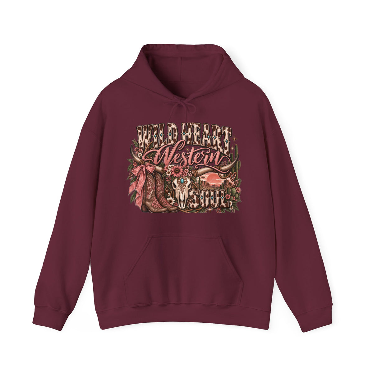 Wild Heart Western Soul Sweatshirt 🤎🎀