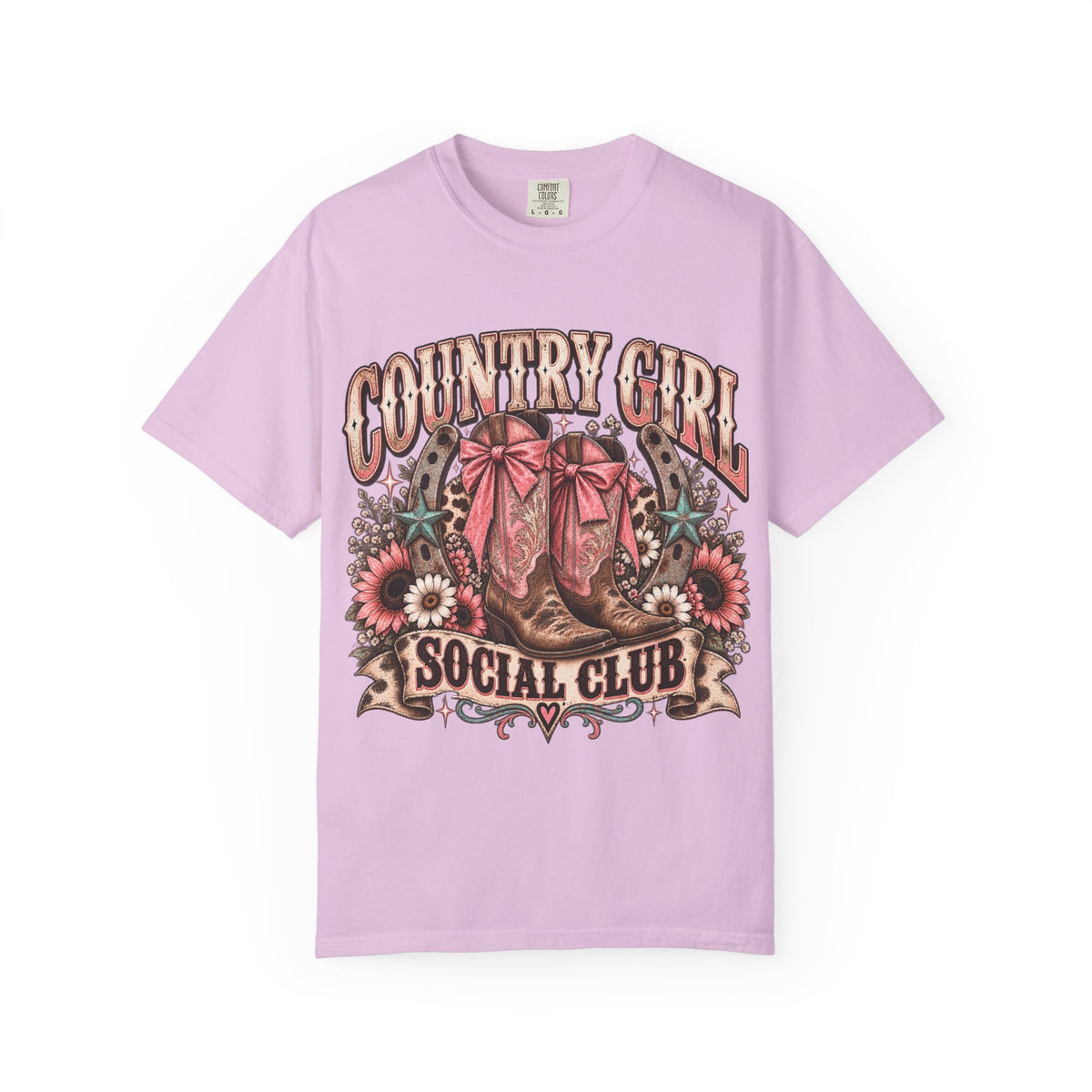 🎀 Country Girl Social Club — Western T-Shirt

Welcome to the Country Girl Social Club. 🤠🎀🤎