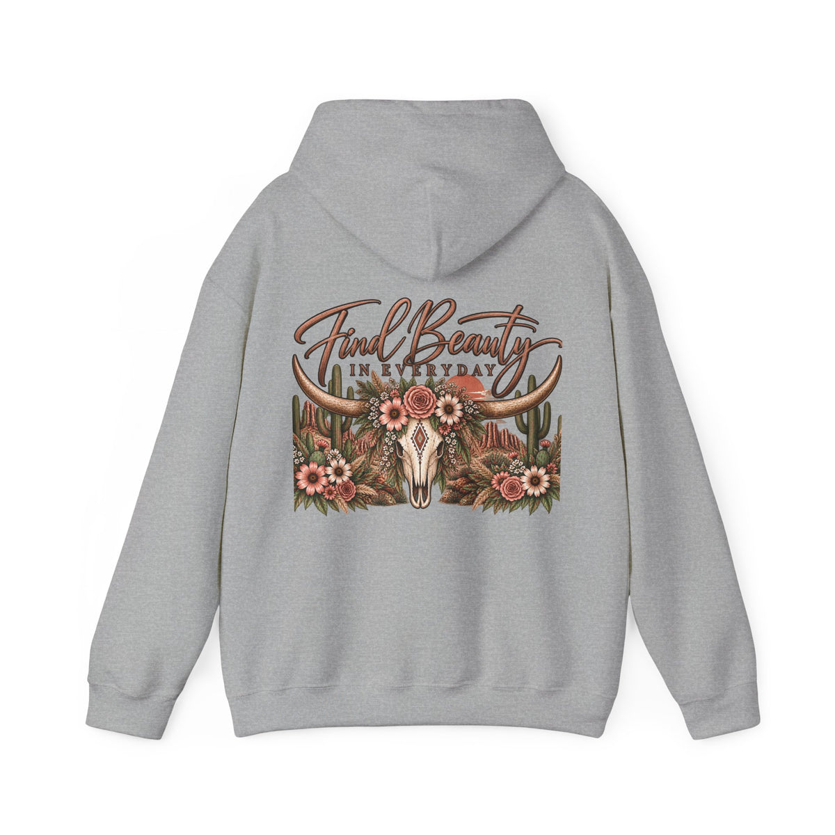 Find Beauty in Everyday Western Hoodie 🌵🤎