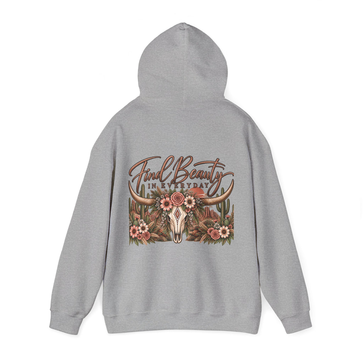 Find Beauty in Everyday Western Hoodie 🌵🤎