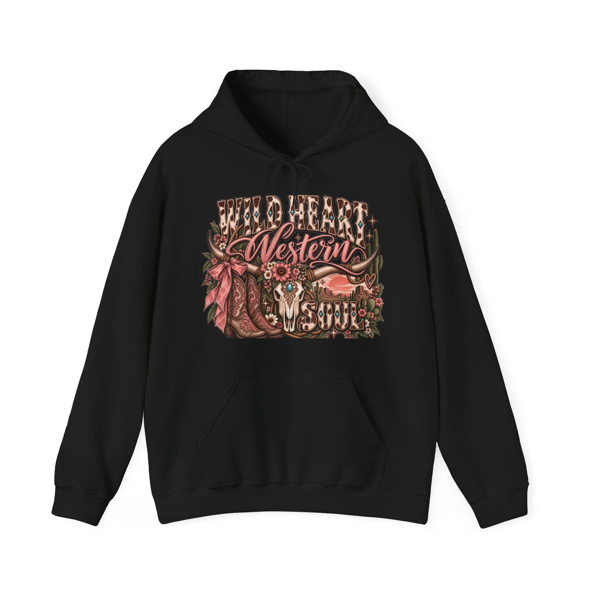 Wild Heart Western Soul Sweatshirt 🤎🎀