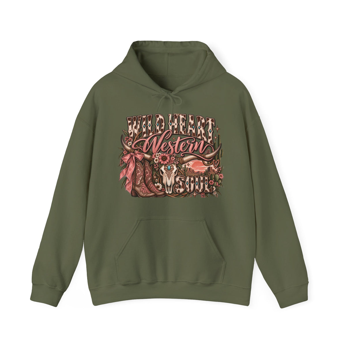 Wild Heart Western Soul Sweatshirt 🤎🎀