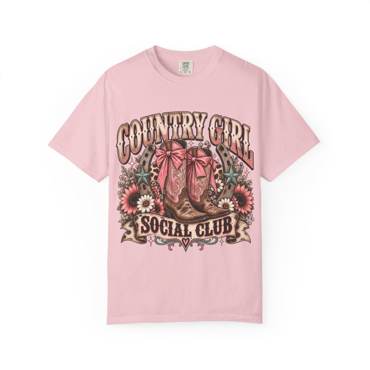 🎀 Country Girl Social Club — Western T-Shirt

Welcome to the Country Girl Social Club. 🤠🎀🤎