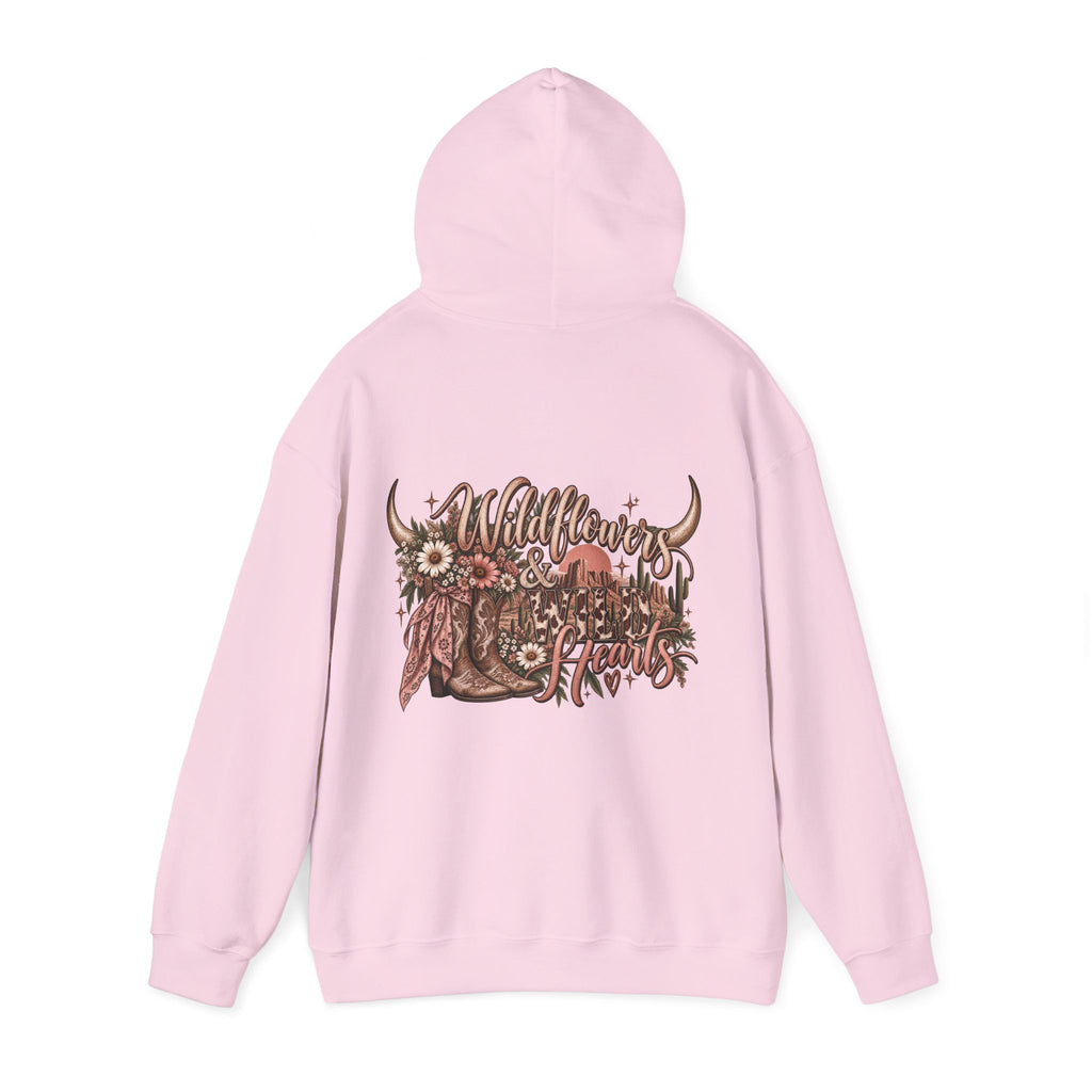 Wildflower Cowgirl Western Sweatshirt | Floral Cowboy Boot Crew