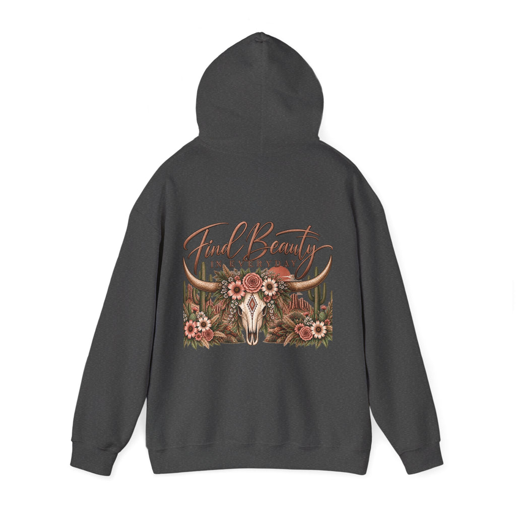 Find Beauty in Everyday Western Hoodie 🌵🤎