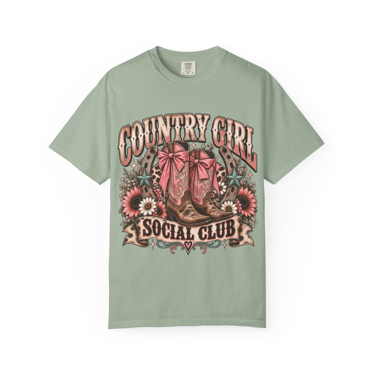 🎀 Country Girl Social Club — Western T-Shirt

Welcome to the Country Girl Social Club. 🤠🎀🤎
