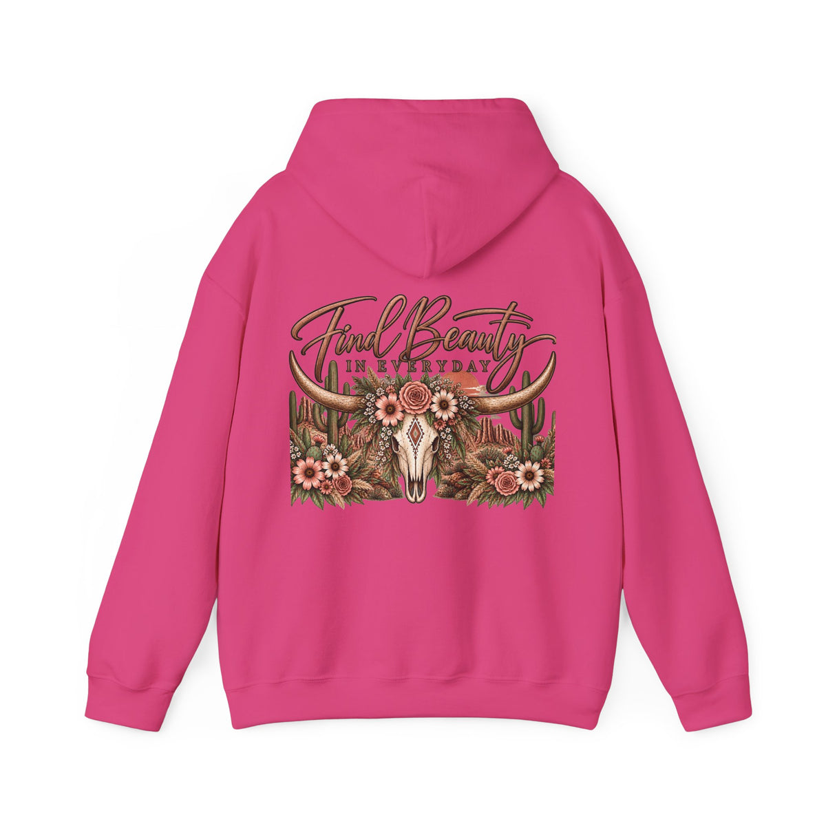 Find Beauty in Everyday Western Hoodie 🌵🤎