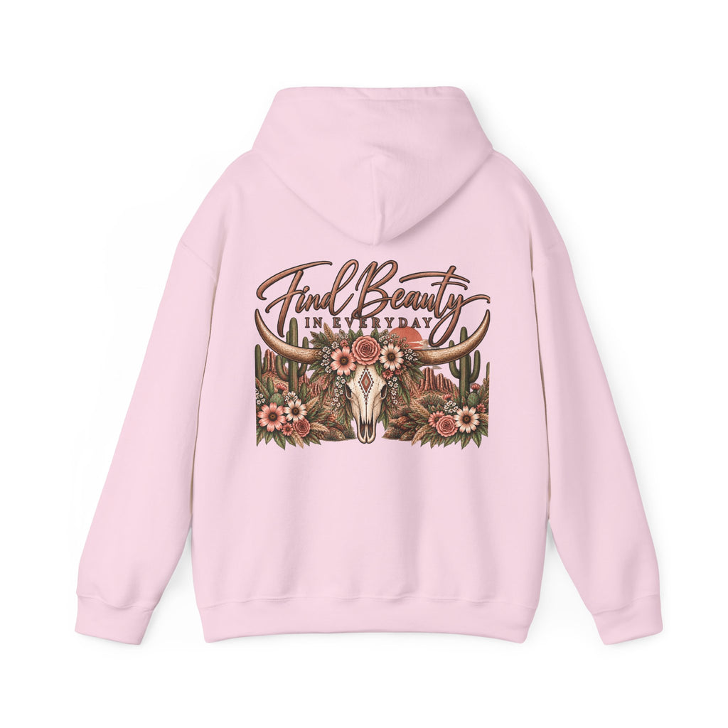 Find Beauty in Everyday Western Hoodie 🌵🤎
