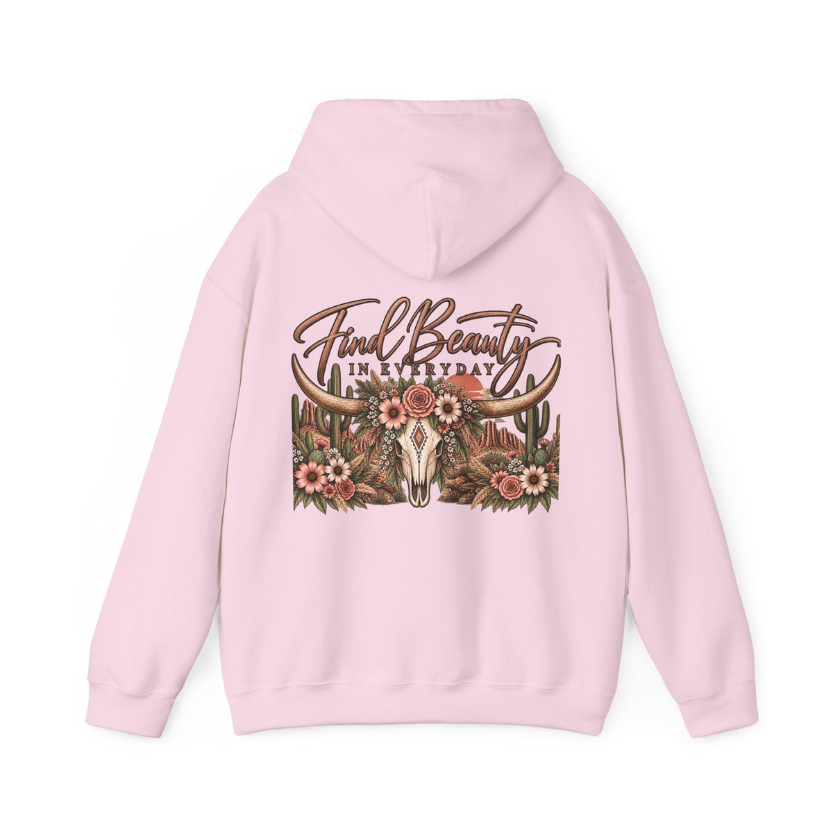 Find Beauty in Everyday Western Hoodie 🌵🤎
