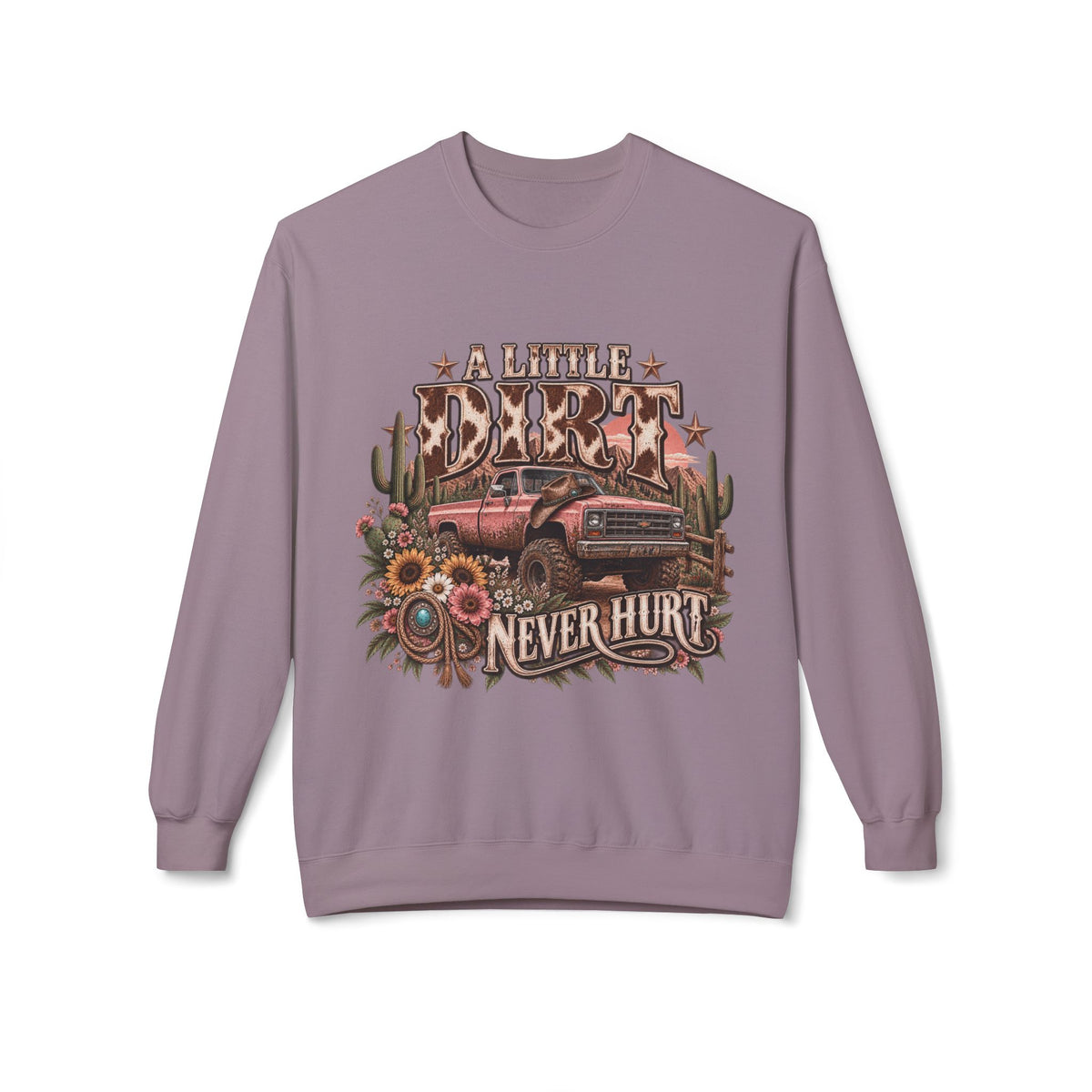 🤎 A Little Dirt Never Hurt — Vintage Pickup Crewneck