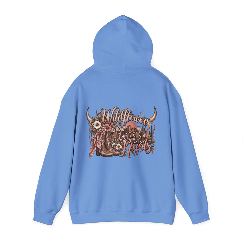 Wildflower Cowgirl Western Sweatshirt | Floral Cowboy Boot Crew